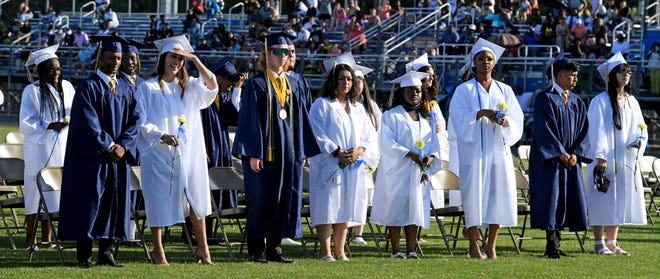 Seaford High School commencement Monday, June 7, 2021, at Bob Dowd Stadium in Seaford, Delaware.